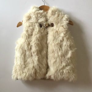 ZARA | Faux fur vest